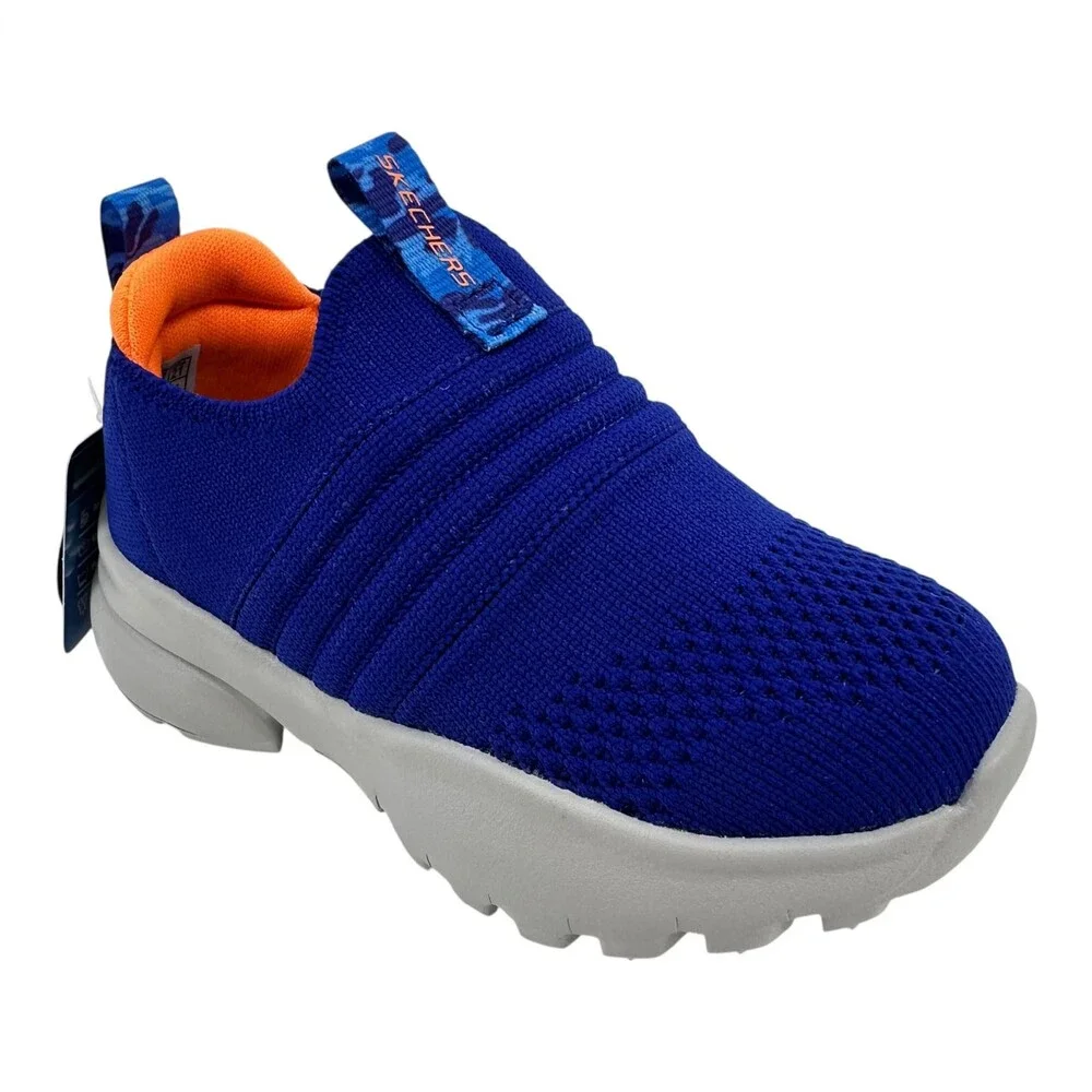 Skechers Razor Flex Royal Blue Baby Toddler Size 5 Athletic Sneaker